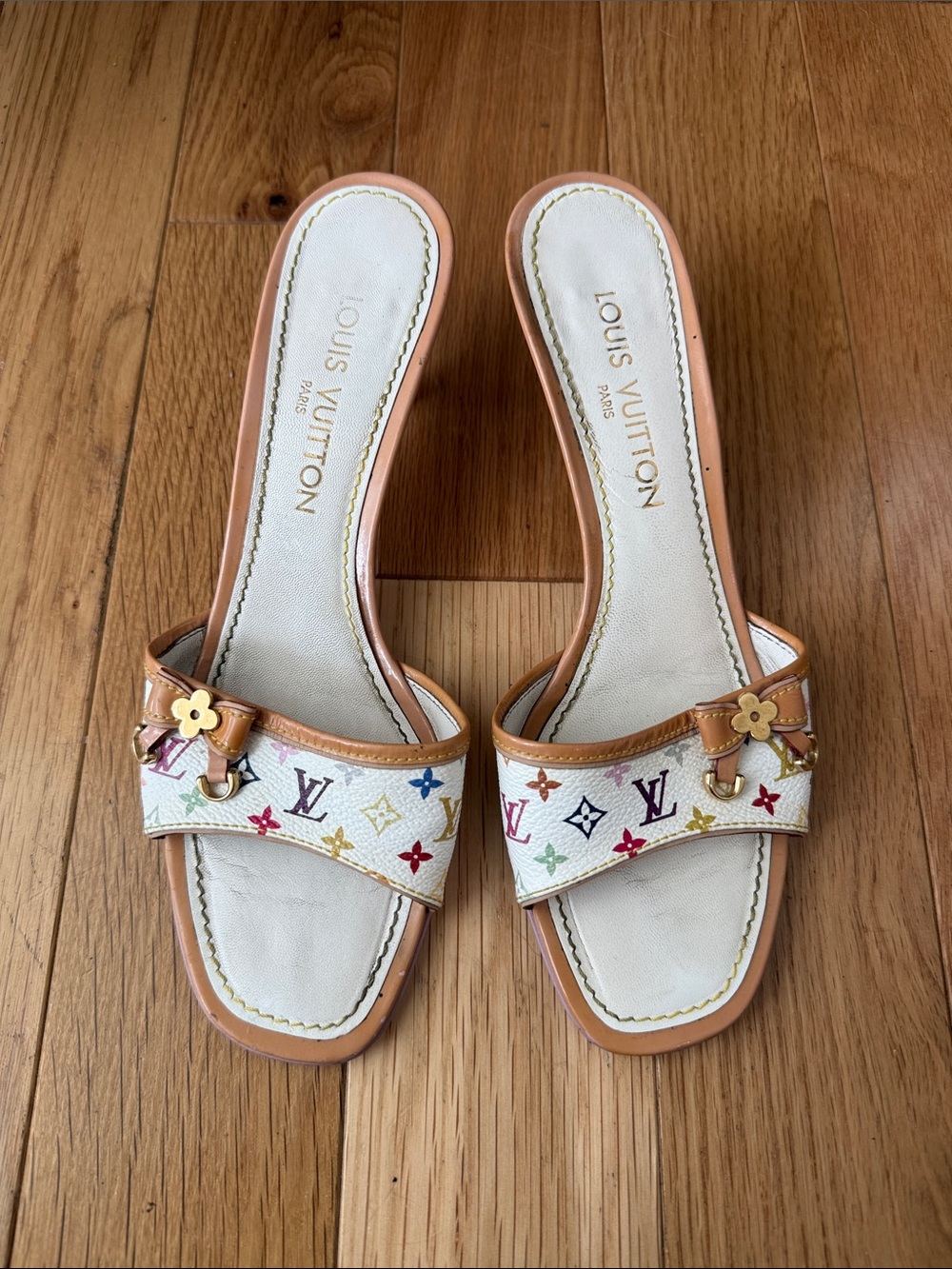 Vintage Louis Vuitton Murakami Sandals